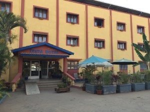 The Hotel Ivato, where we spent our first (short) night. 