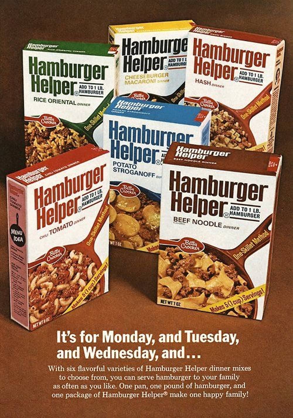 Hamburger Helper – Waite for it…